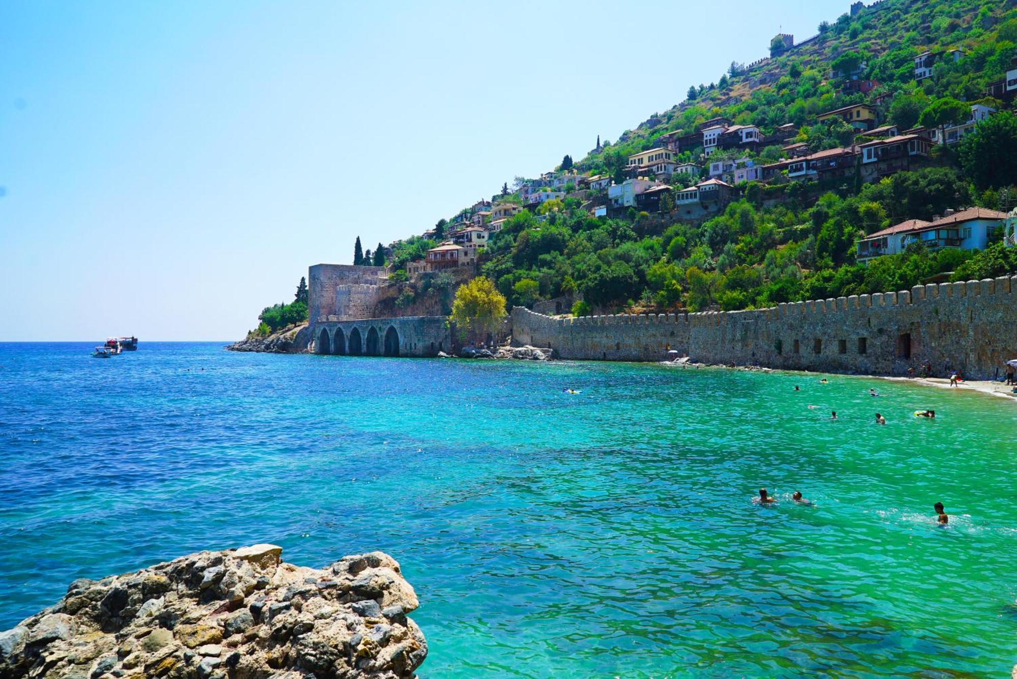 Erguen Otel Alanya Exterior foto